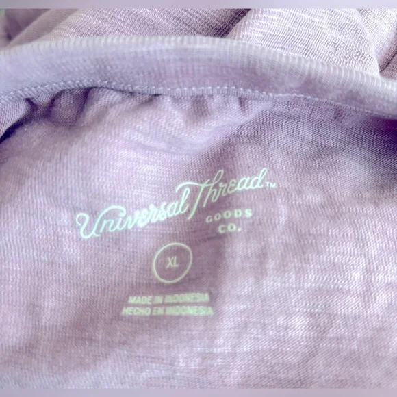 NWT Universal Thread Mauve Ruffle Sleeve Dress - Picture 4 of 7